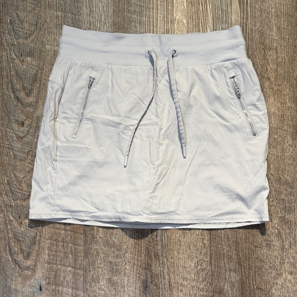 Athleta Soft Gray Athletic Skirt